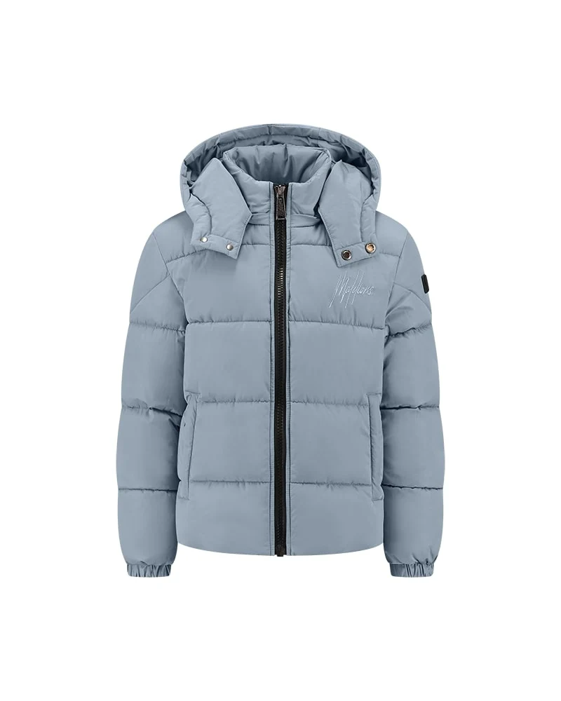 Malelions Winterjas puffer - Ice blauw