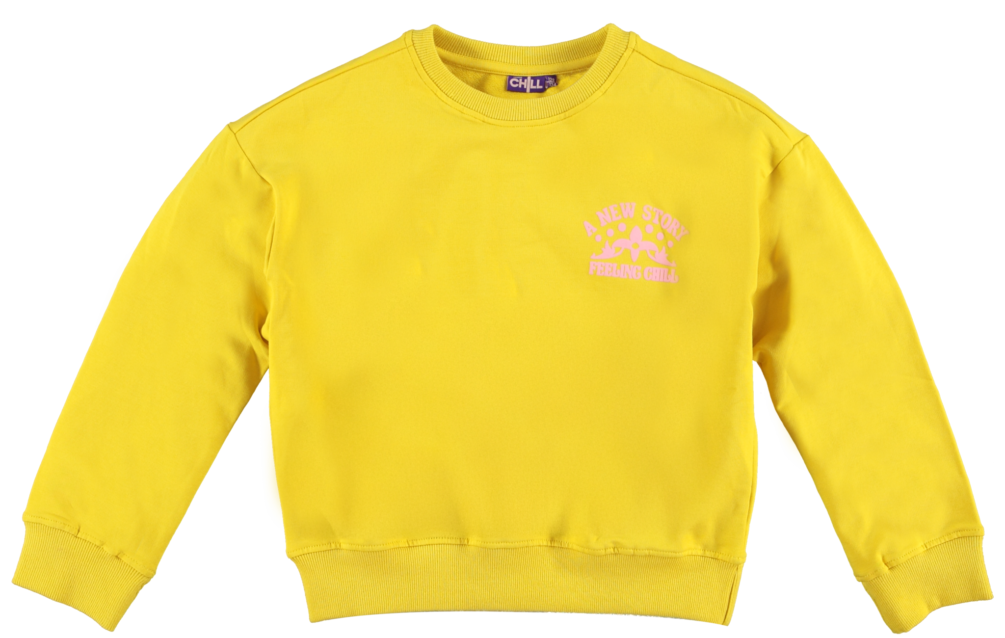 O'Chill Meisjes sweater - Oukje - Geel O'Chill Meisjes sweater - Oukje - Geel