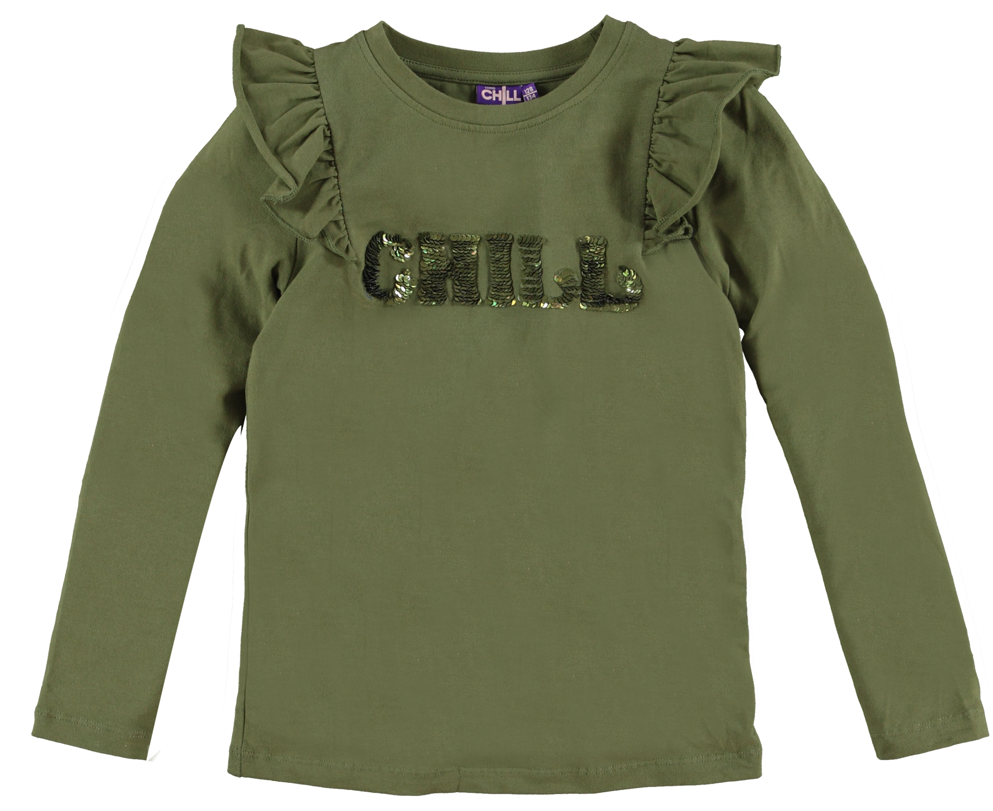 O'Chill Meisjes shirt - Rafaela - Groen