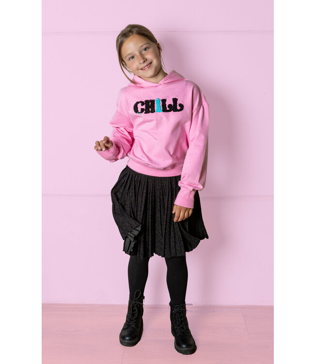 O'Chill Meisjes rok - Rosa - Zwart