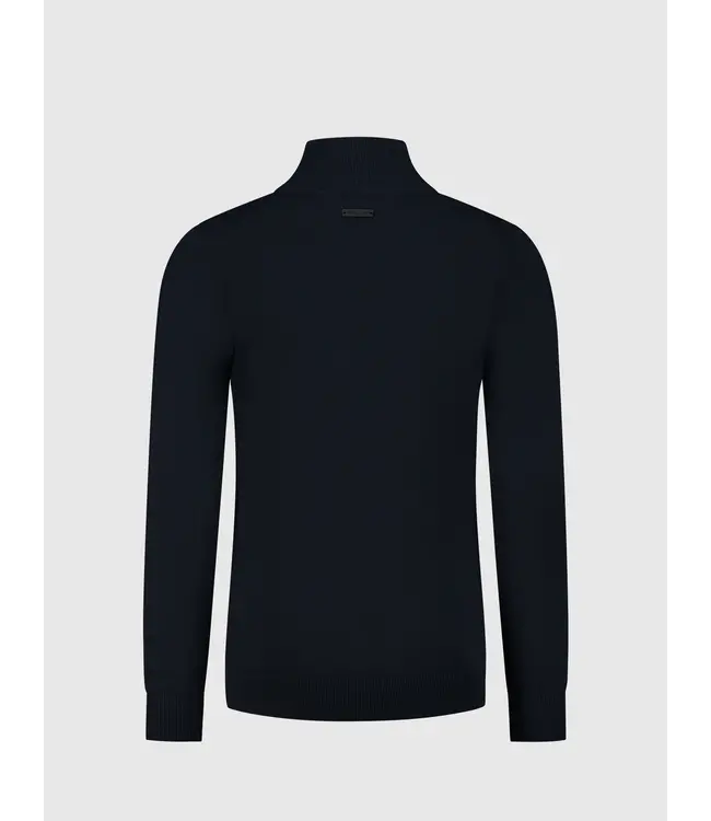 Ballin Trui gebreid regular fit - Navy blauw