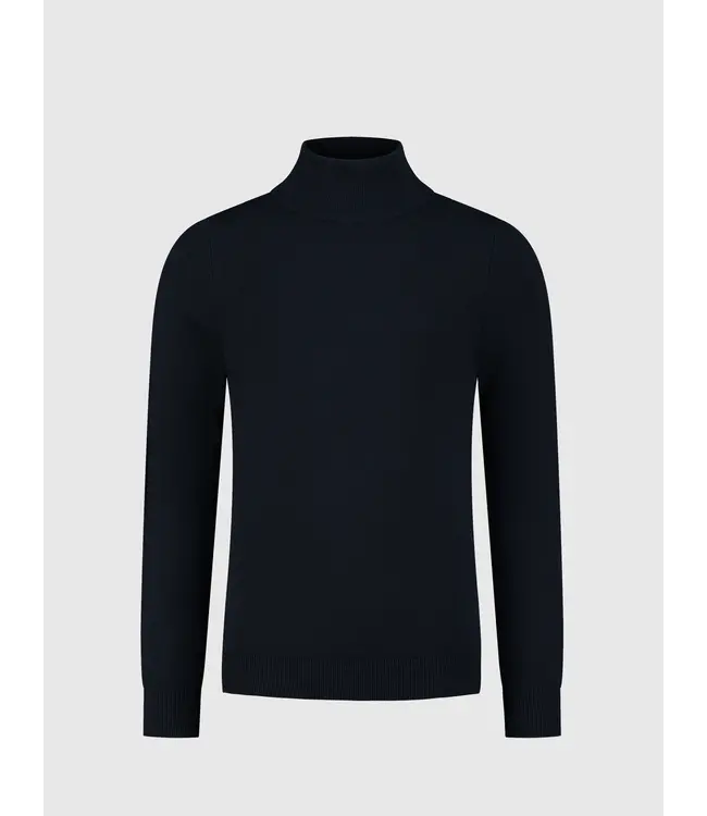 Ballin Trui gebreid regular fit - Navy blauw