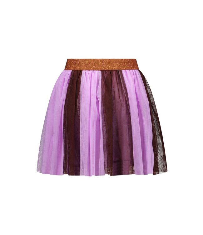 B.Nosy Meisjes rok tule - Resa - Helder paars