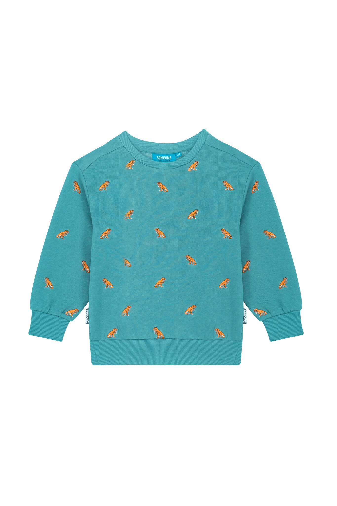 Someone Jongens sweater - Petrol blauw