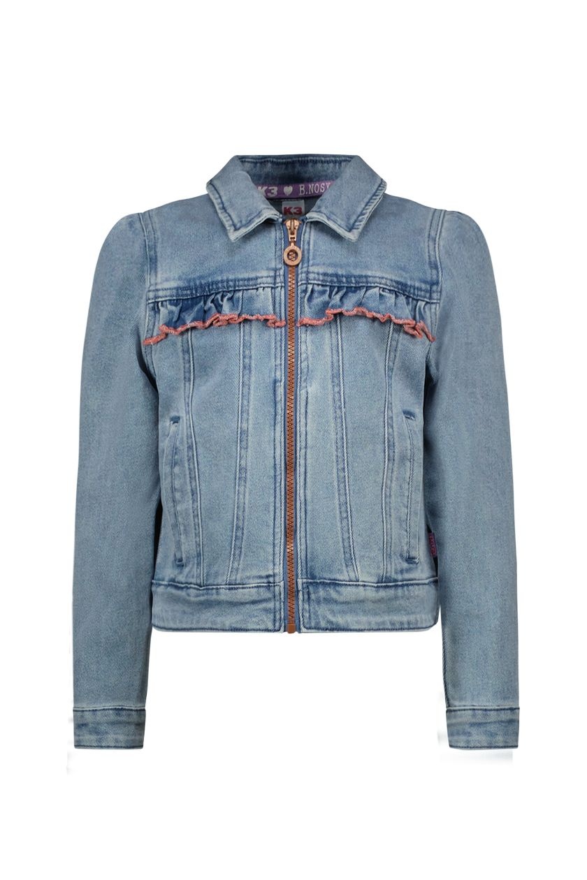B.Nosy K3 Meisjes spijkerjasje - Limit denim B.Nosy K3 Meisjes spijkerjasje - Limit denim