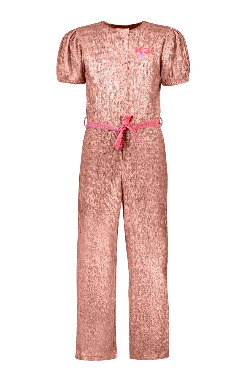 B.Nosy K3 Meisjes jumpsuit - Perzik B.Nosy K3 Meisjes jumpsuit - Perzik