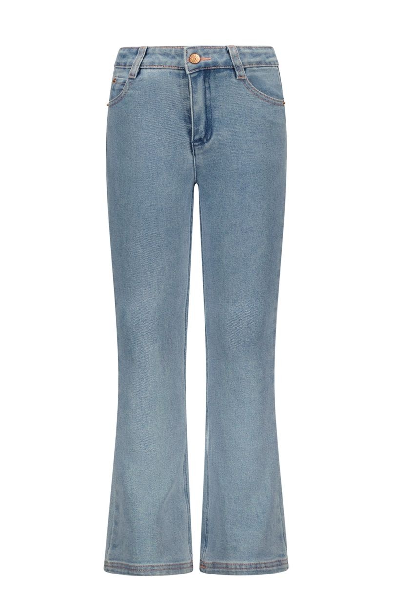 B.Nosy K3 Meisjes flair broek - Palma - Limit denim B.Nosy K3 Meisjes flair broek - Palma - Limit denim