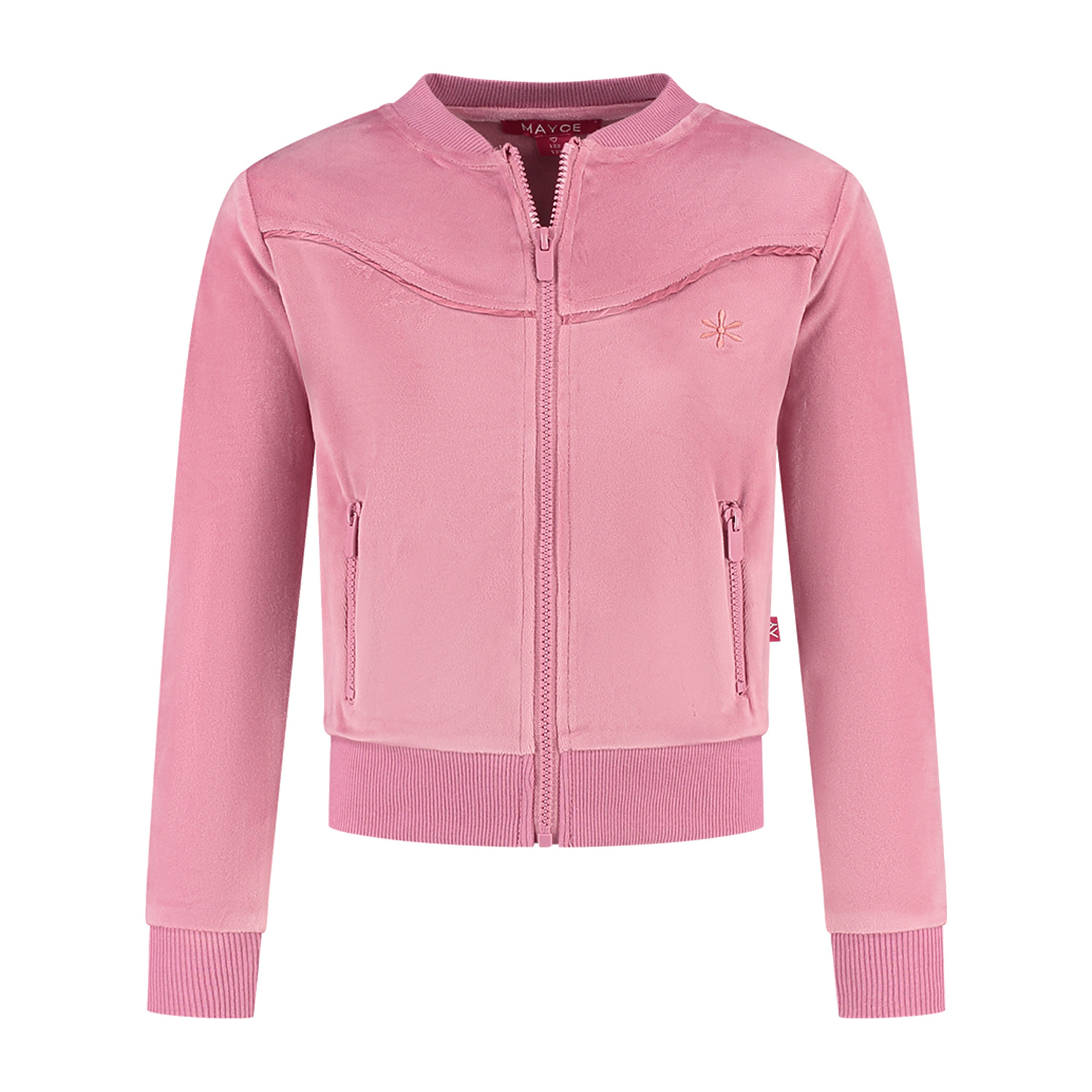 MAYCE Meisjes vest velvet - Lilac MAYCE Meisjes vest velvet - Lilac