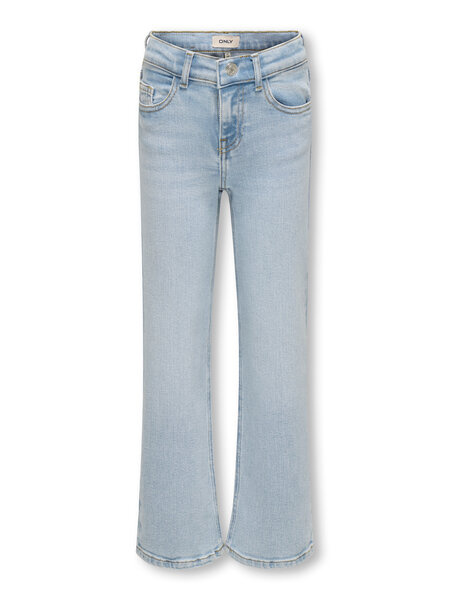 Kids ONLY Zomer jeans broek meisjes blauw - Wide Leg Fit - Kogjuicy Kids ONLY Zomer jeans broek meisjes blauw - Wide Leg Fit - Kogjuicy