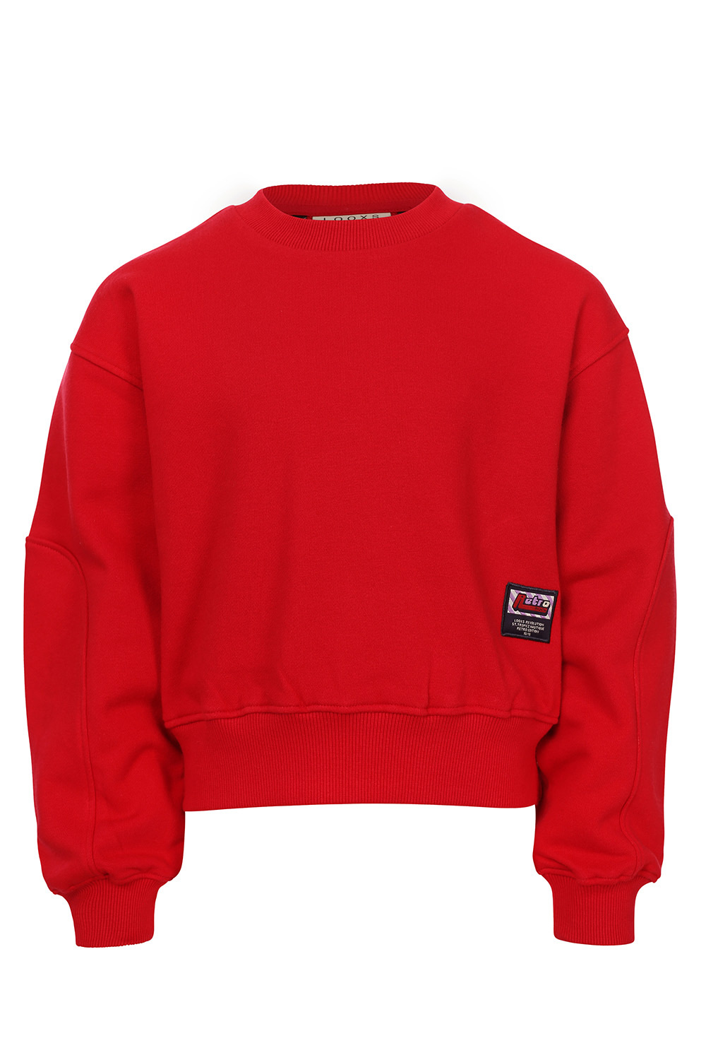 LOOXS 10sixteen Zomer sweater meisjes terry - Scarlet rood LOOXS 10sixteen Zomer sweater meisjes terry - Scarlet rood