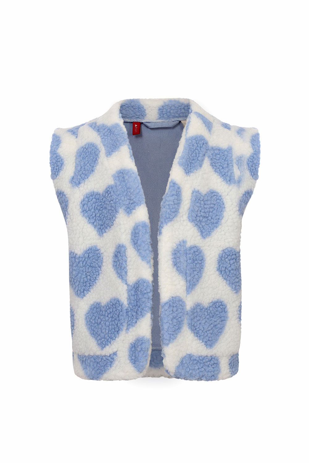 LOOXS Little Zomer gilet meisjes teddy - Milkshake beige LOOXS Little Zomer gilet meisjes teddy - Milkshake beige