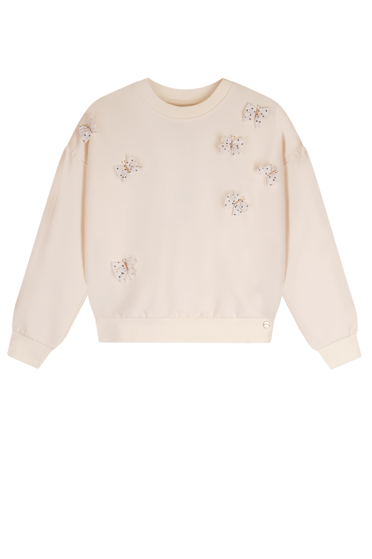 NoNo Zomer sweater meisjes Ivoor wit - embroidery - Kimas NoNo Zomer sweater meisjes Ivoor wit - embroidery - Kimas
