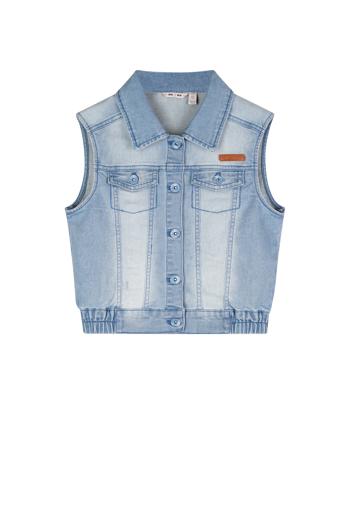 NoNo Zomer gilet meisjes Blauw - Dodhy NoNo Zomer gilet meisjes Blauw - Dodhy