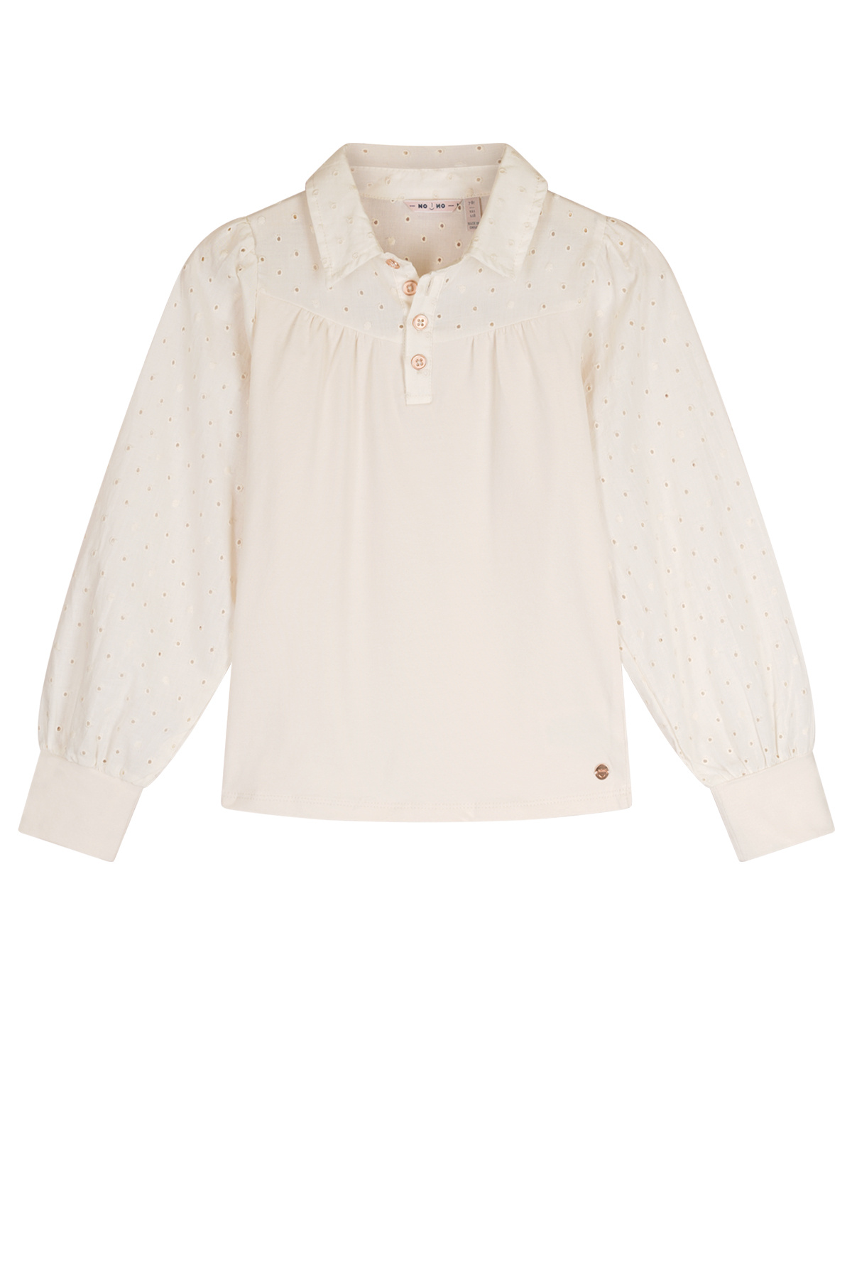 NoNo Zomer blouse meisjes Ivoor wit - Kemmy NoNo Zomer blouse meisjes Ivoor wit - Kemmy