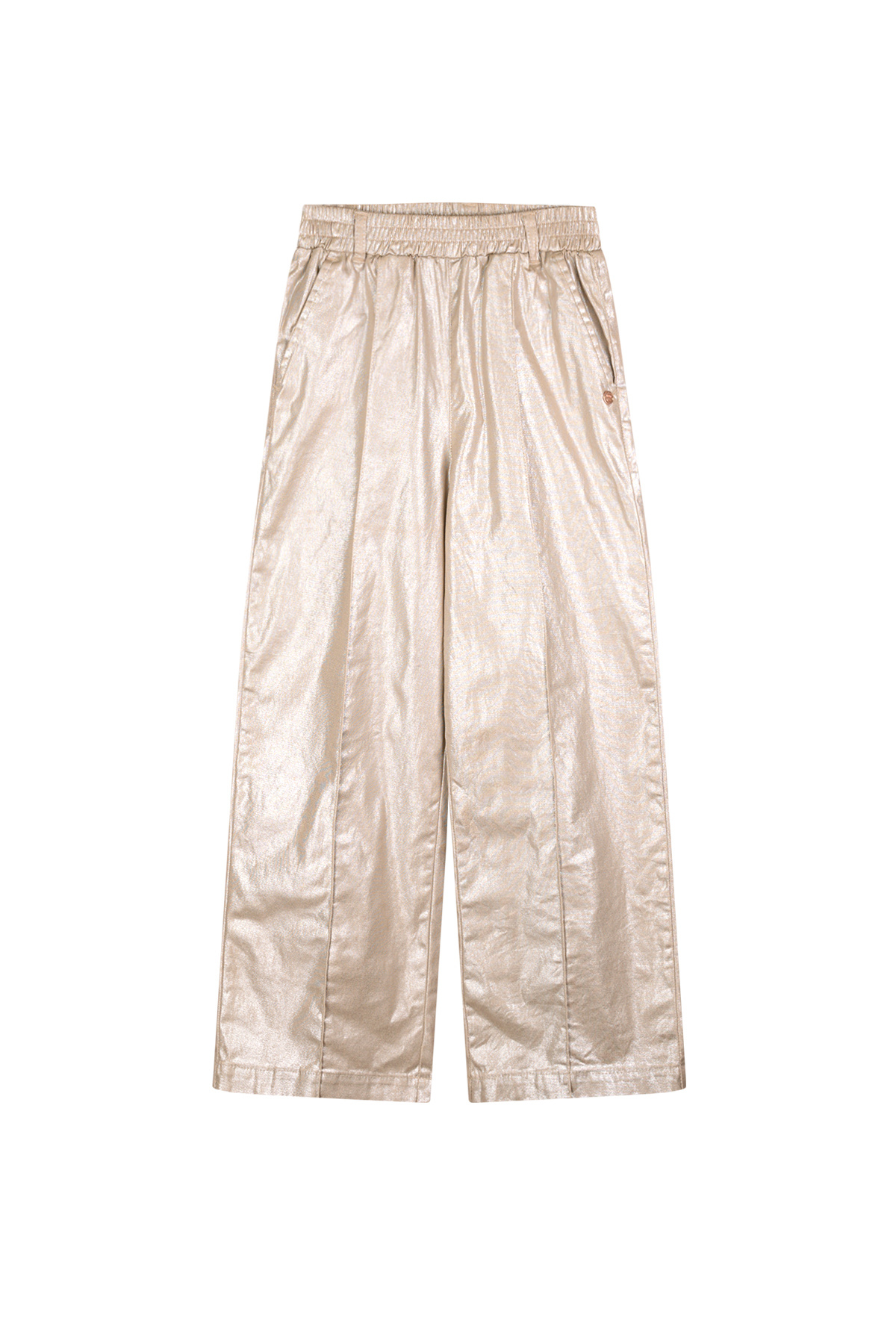 NoNo Zomer broek meisjes Zand - palazzo - twill - stretch - Sayla NoNo Zomer broek meisjes Zand - palazzo - twill - stretch - Sayla