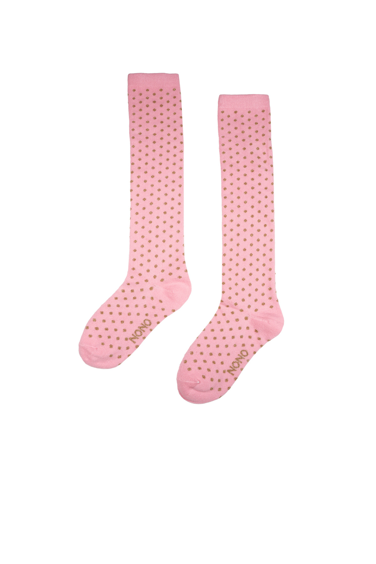 NoNo Zomer kniekousen meisjes Roze - stippen - Rabi NoNo Zomer kniekousen meisjes Roze - stippen - Rabi