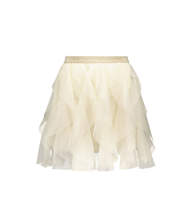 Like Flo Zomer rok meisjes Off wit - mesh - Shauni