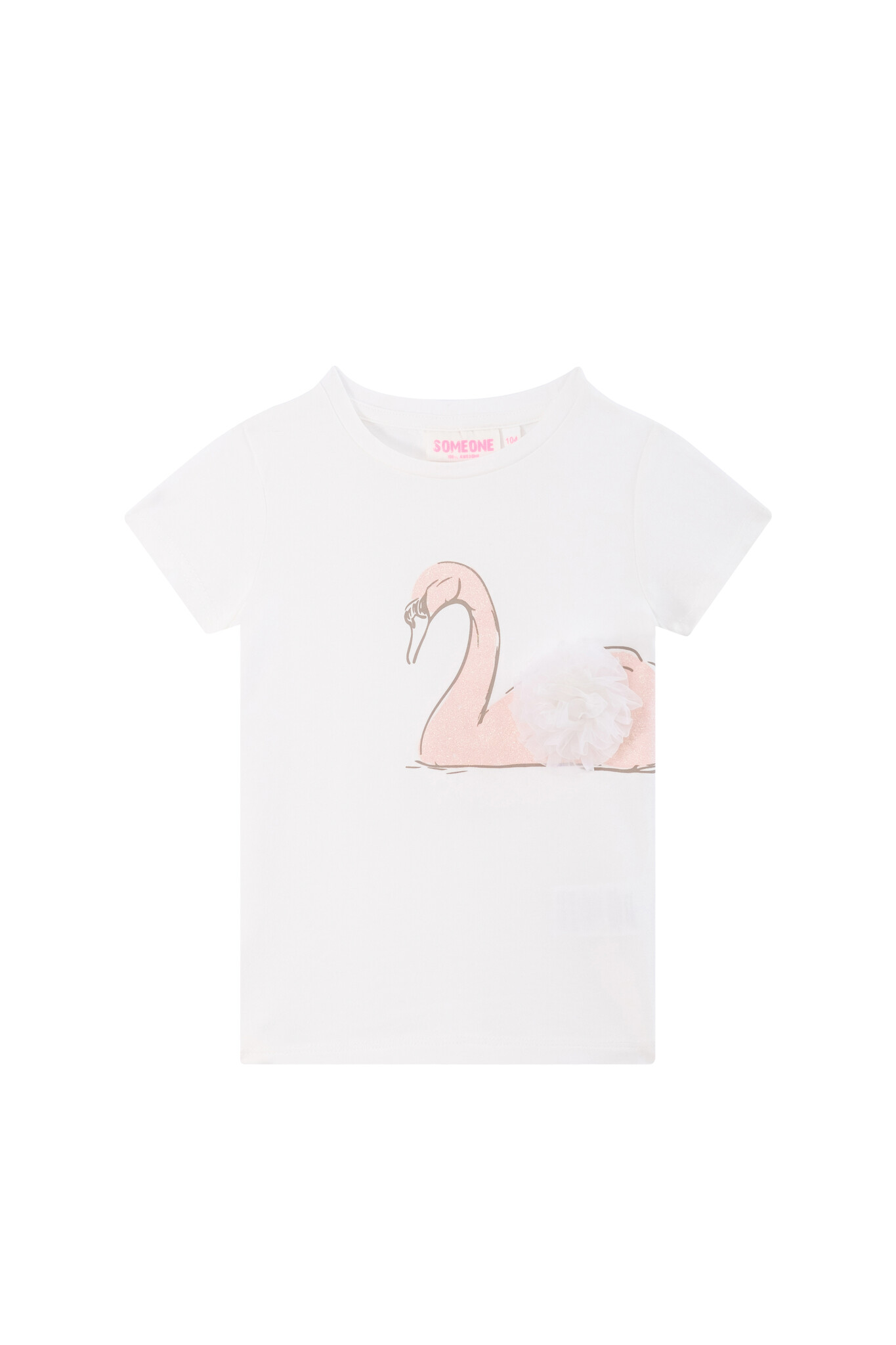 Someone Zomer t-shirt meisjes - ecru - amanda B Someone Zomer t-shirt meisjes - ecru - amanda B