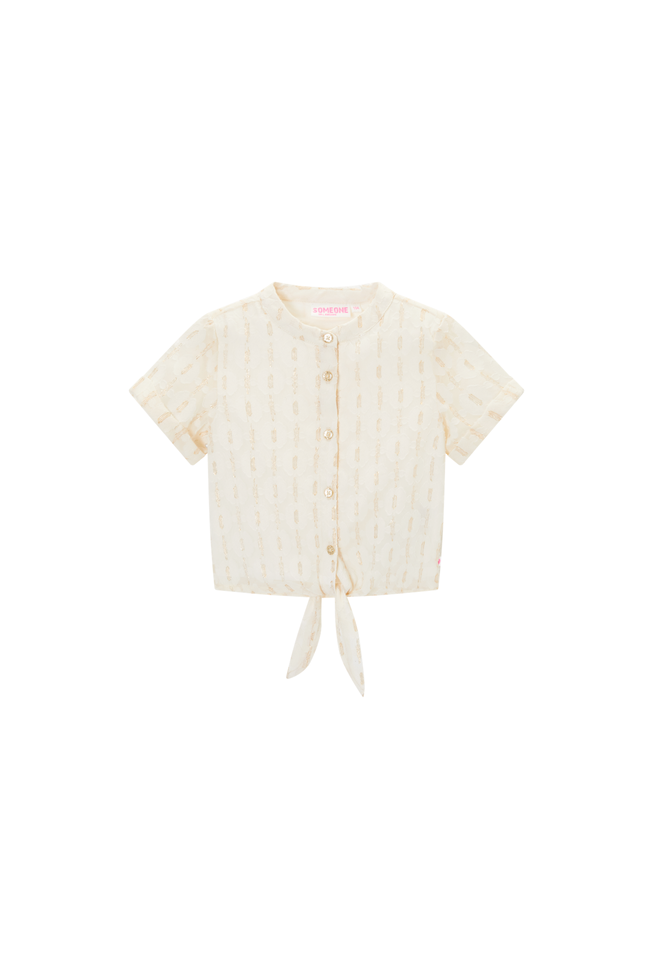 Someone Zomer t-shirt meisjes - ecru - amanda Someone Zomer t-shirt meisjes - ecru - amanda