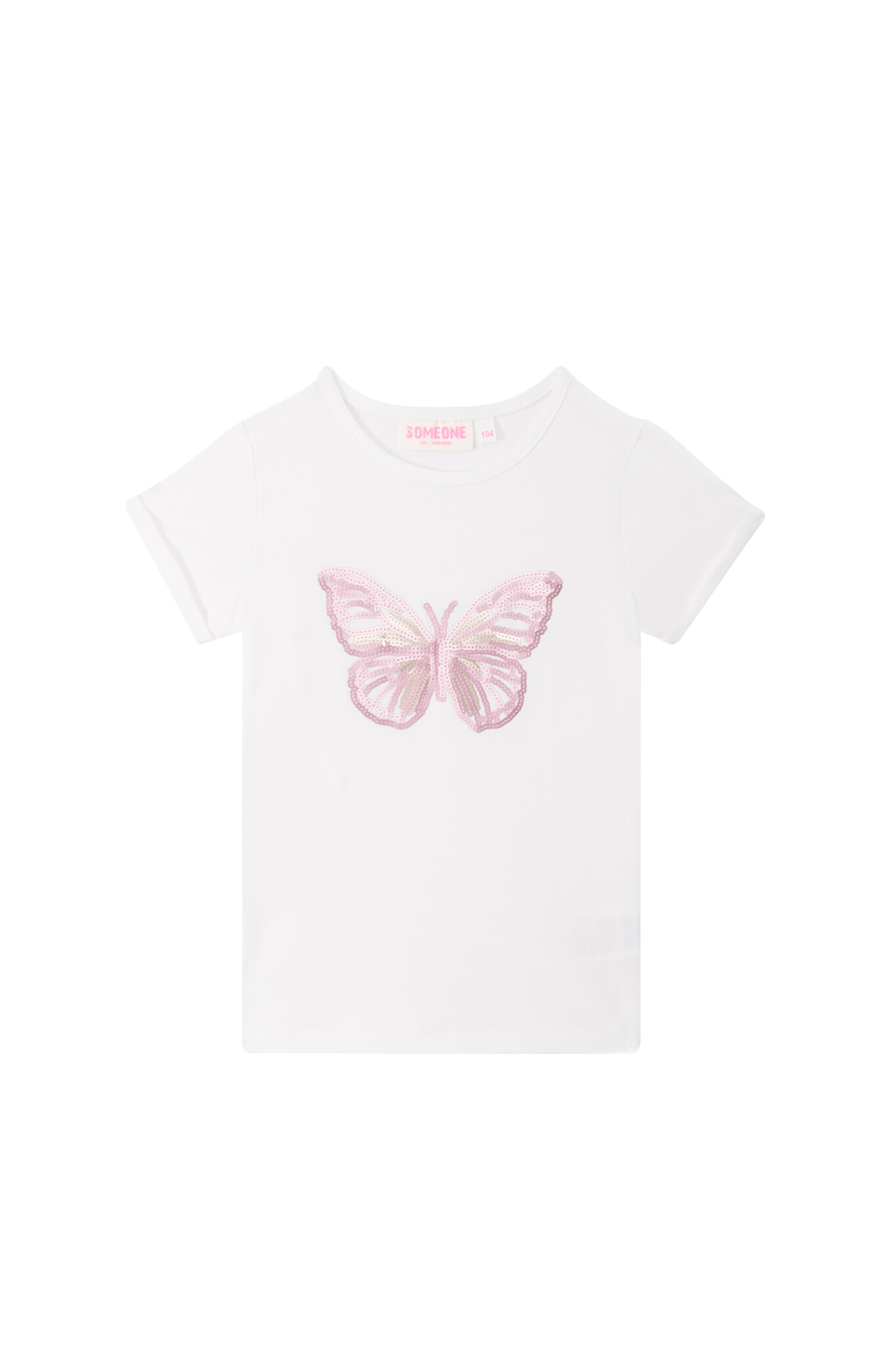 Someone Zomer t-shirt meisjes - ecru - amina Someone Zomer t-shirt meisjes - ecru - amina
