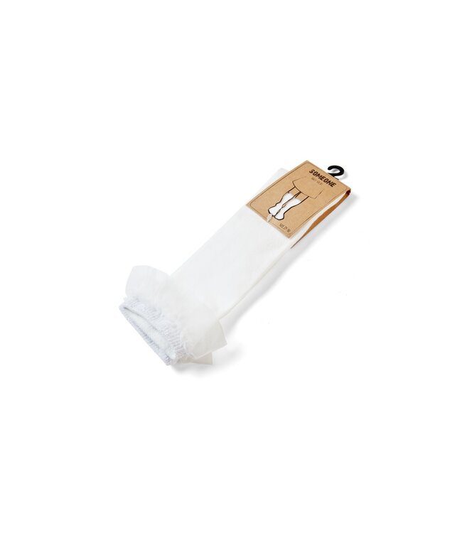 Someone Zomer kniekousen meisjes - ecru - run