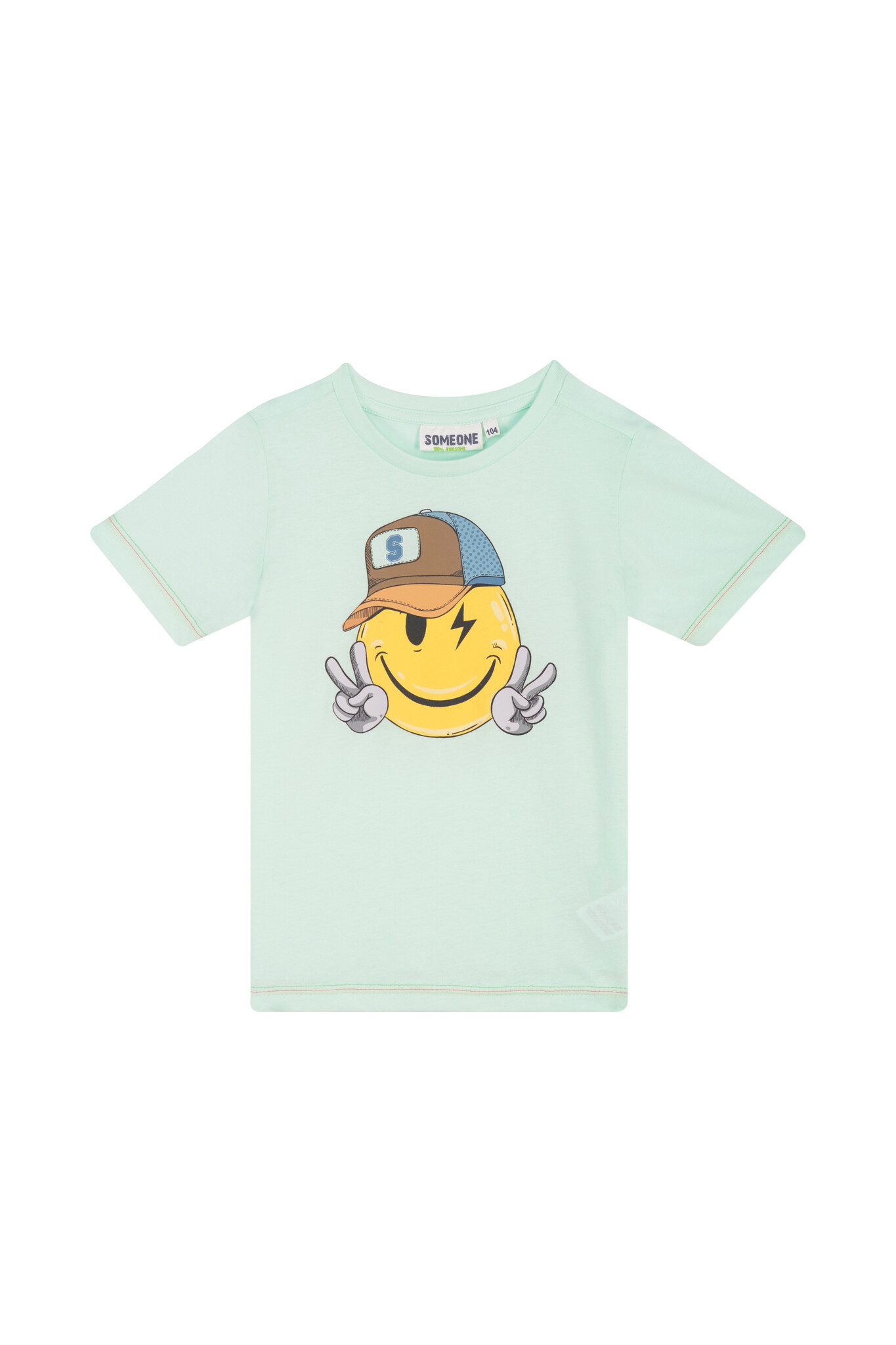 Someone Zomer t-shirt jongens - groen - aaron Someone Zomer t-shirt jongens - groen - aaron