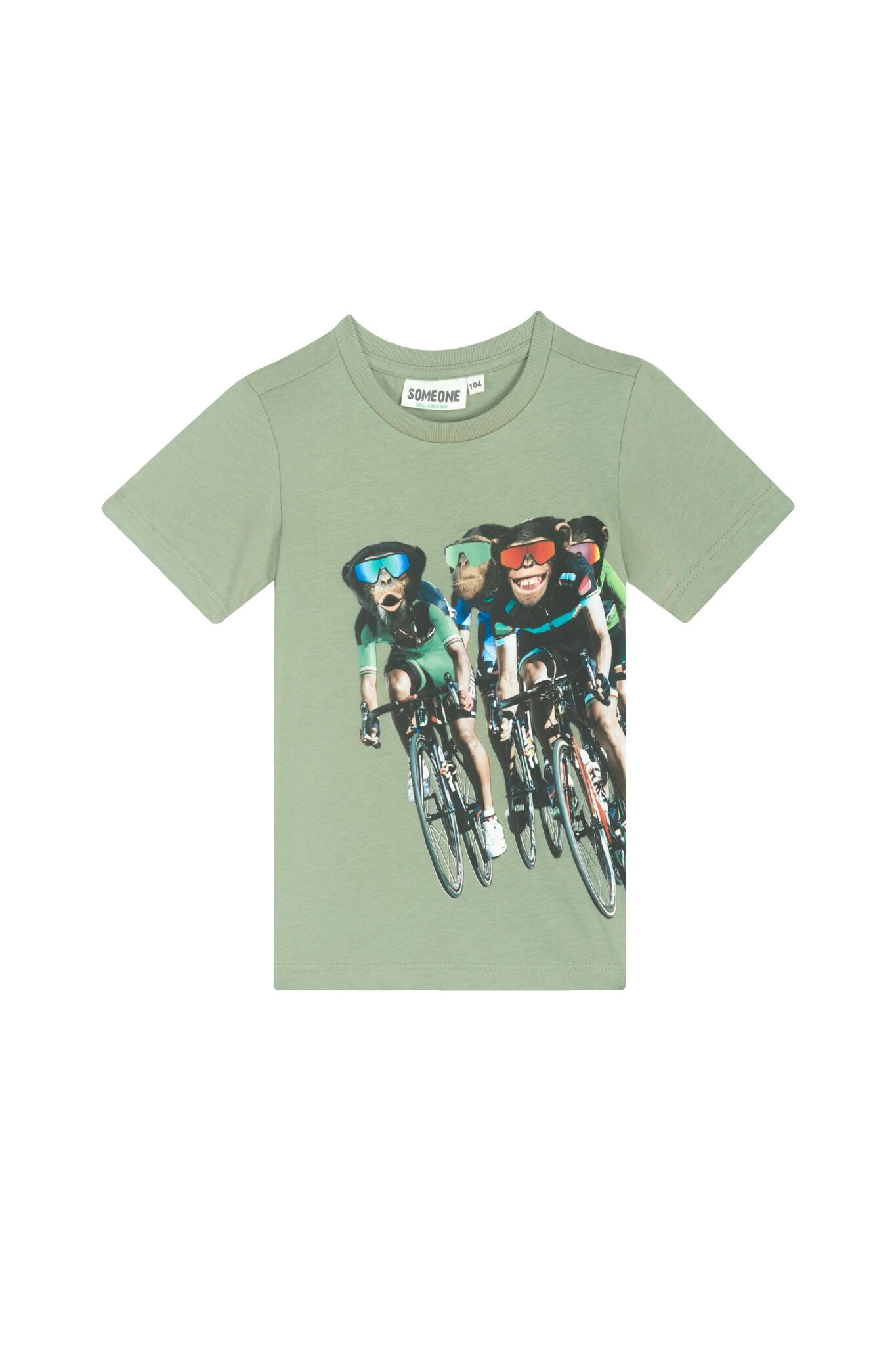 Someone Zomer t-shirt jongens - khaki groen - archie Someone Zomer t-shirt jongens - khaki groen - archie