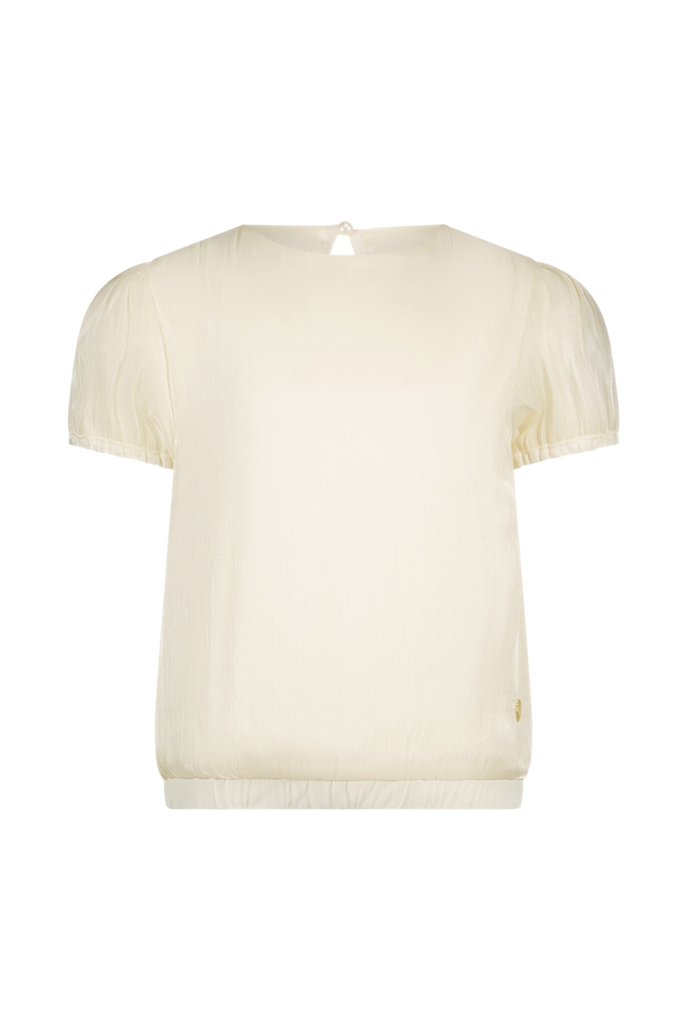 Le Chic Zomer top meisjes Off wit - silky voile - Everlee Le Chic Zomer top meisjes Off wit - silky voile - Everlee