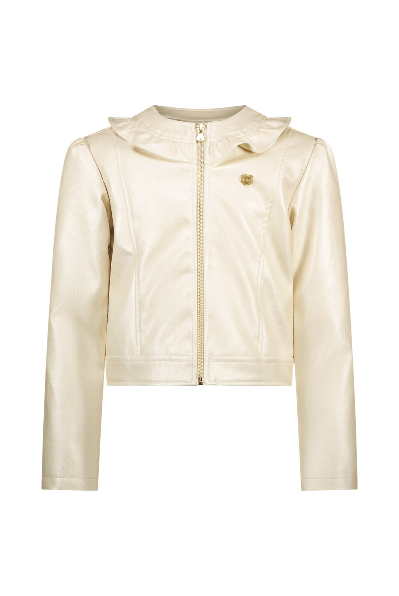 Le Chic Zomer jasje meisjes Ivoor wit - PU leer - Arlette Le Chic Zomer jasje meisjes Ivoor wit - PU leer - Arlette