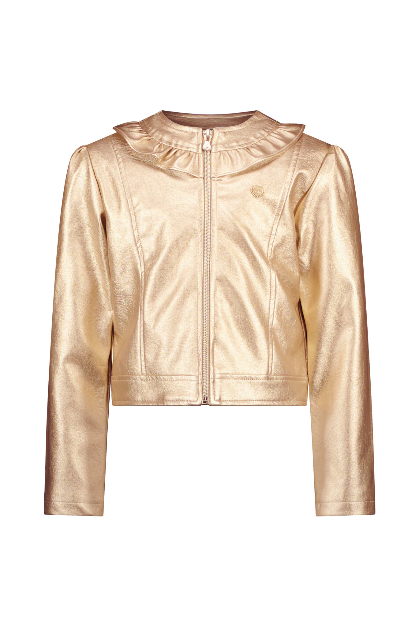 Le Chic Zomer jasje meisjes Goud - PU leer - Arlette Le Chic Zomer jasje meisjes Goud - PU leer - Arlette