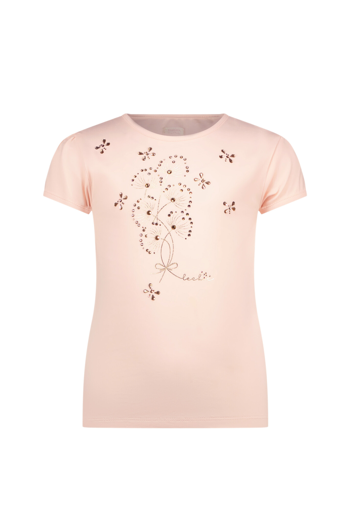 Le Chic Zomer t-shirt meisjes Roze - artwork - Nommy Le Chic Zomer t-shirt meisjes Roze - artwork - Nommy