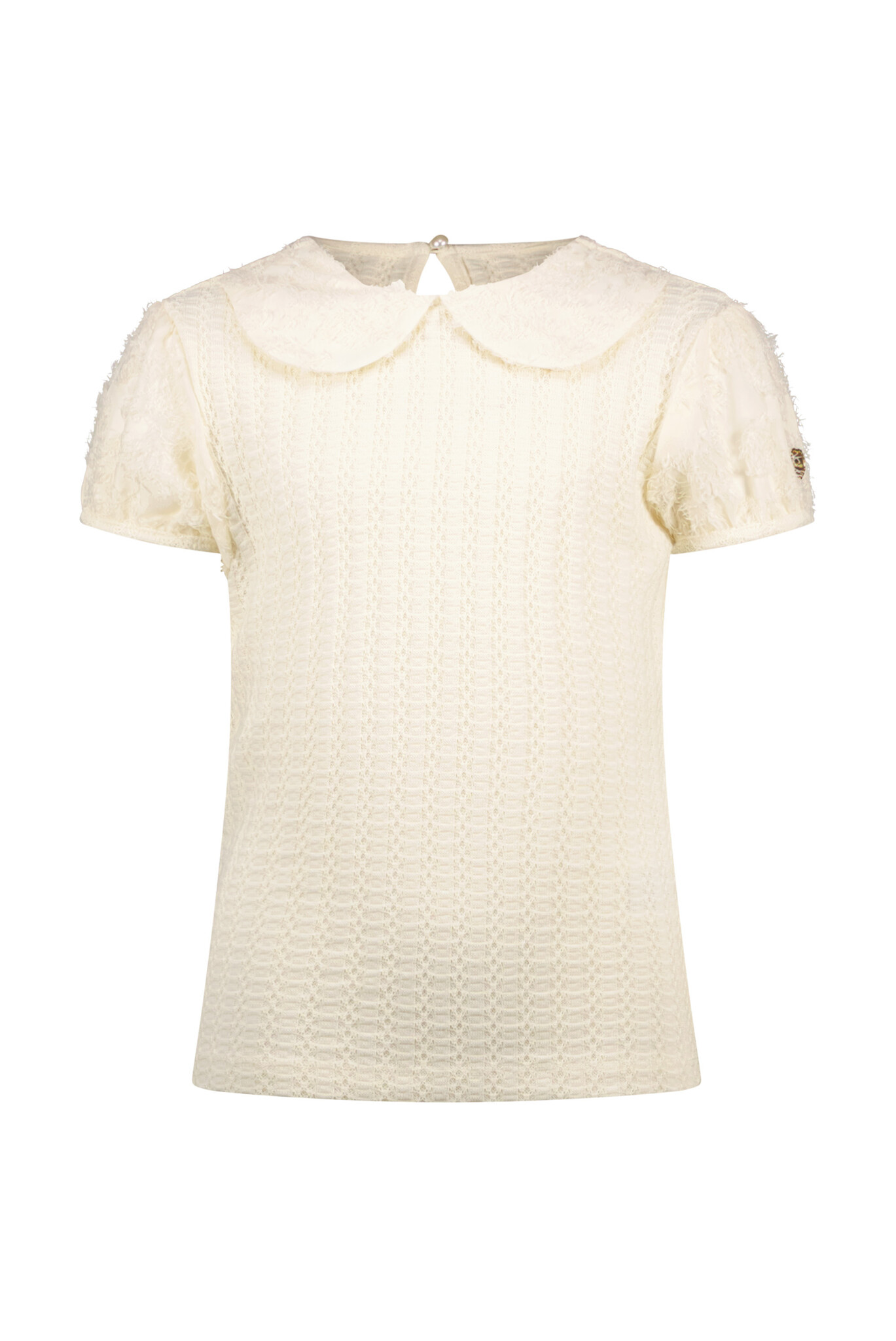 Le Chic Zomer top meisjes Off wit - gebreid - Narlys Le Chic Zomer top meisjes Off wit - gebreid - Narlys