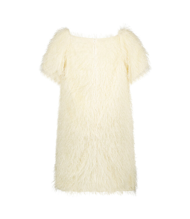 Le Chic Zomer jurk meisjes Off wit - fancy & fuzzy - Suppet