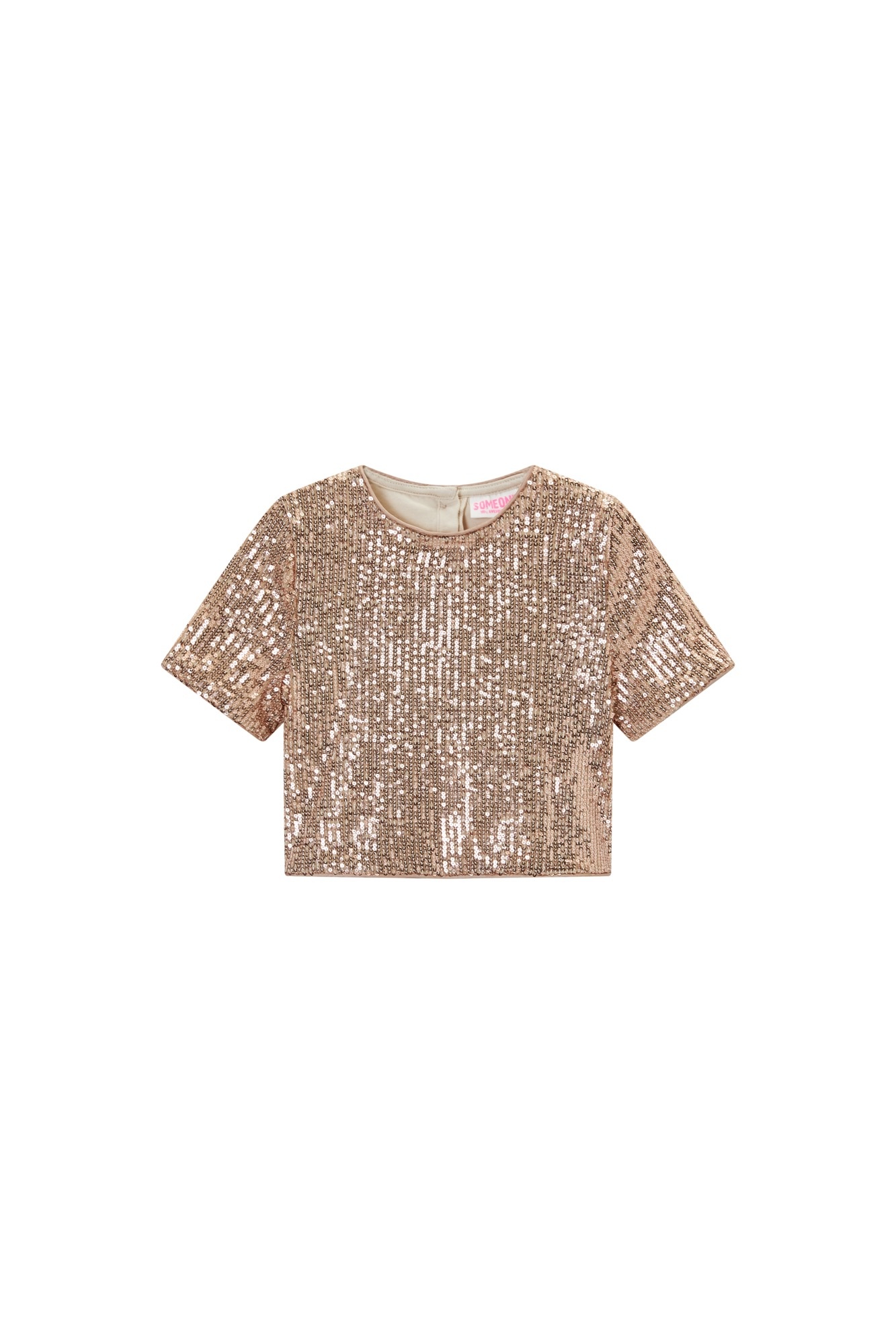 Someone Zomer t-shirt meisjes - beige - amanda Someone Zomer t-shirt meisjes - beige - amanda