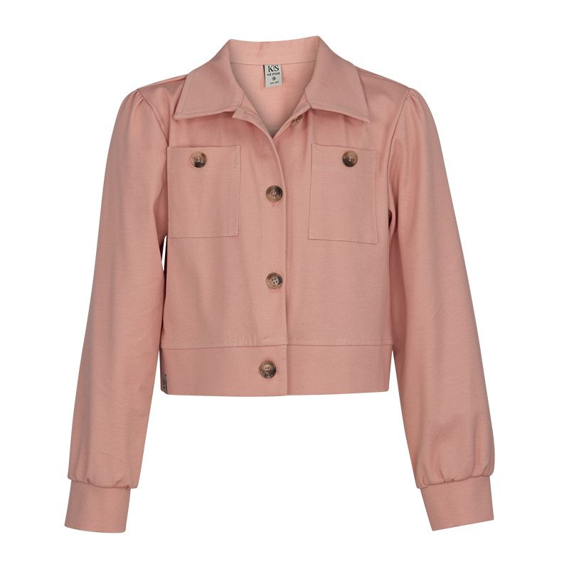 KIEstone Zomer jasje meisjes - perzik - Chanel KIEstone Zomer jasje meisjes - perzik - Chanel