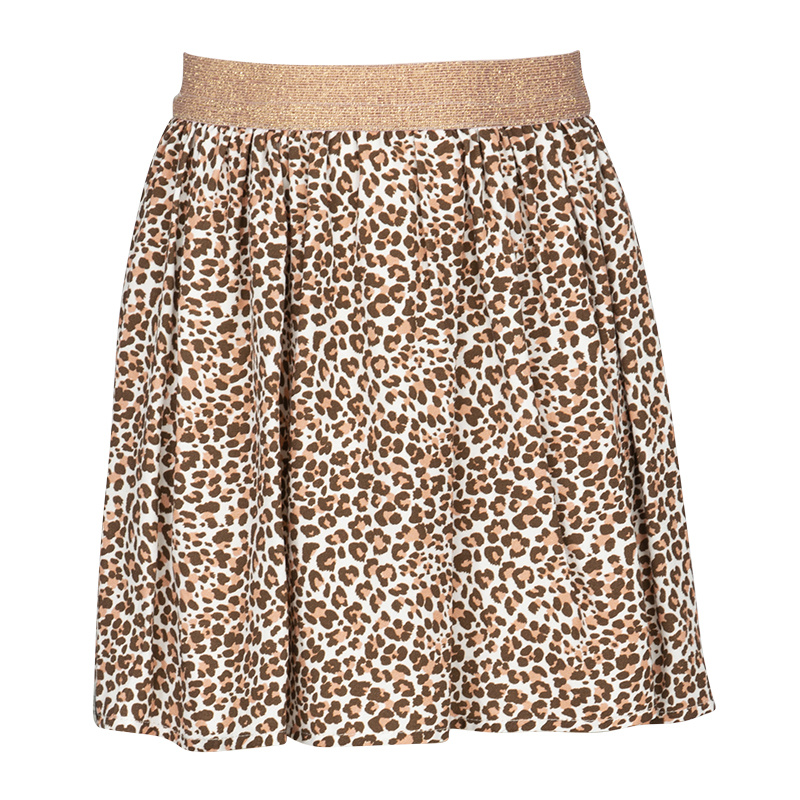 KIEstone Zomer rok meisjes - animal wit - Esmee KIEstone Zomer rok meisjes - animal wit - Esmee