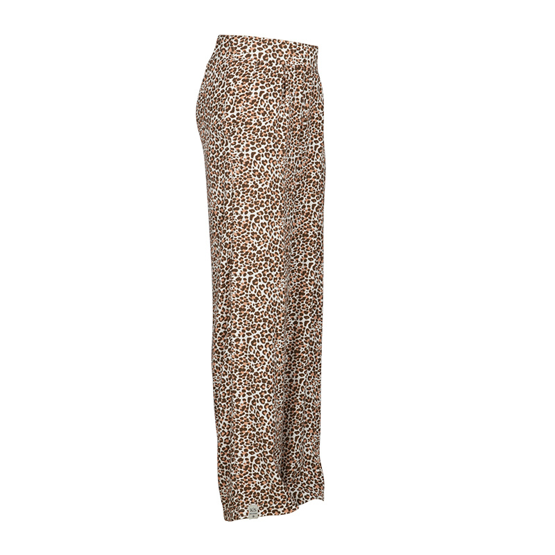 KIEstone Zomer broek meisjes - animal wit - Semmy KIEstone Zomer broek meisjes - animal wit - Semmy