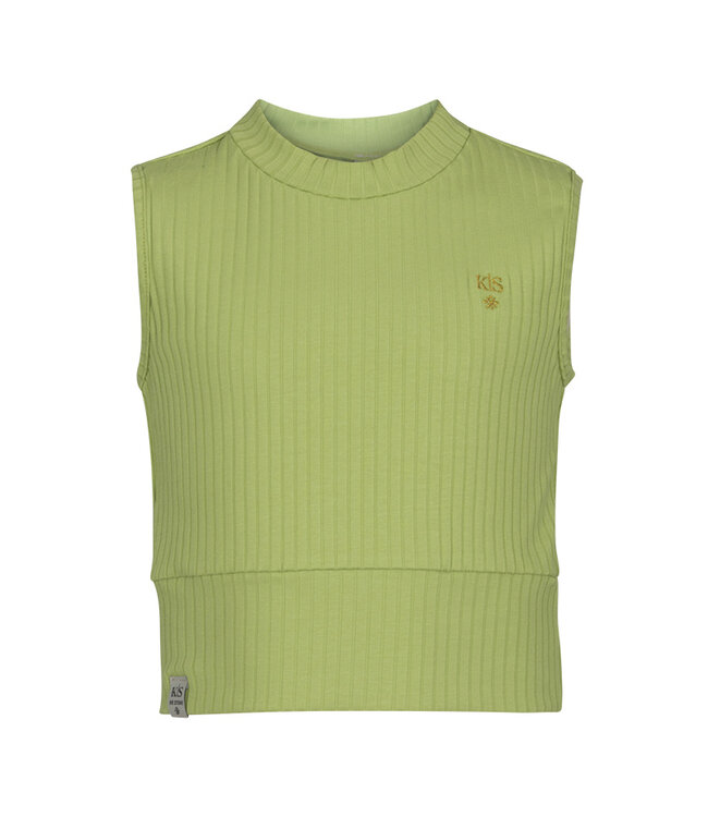 KIEstone Zomer top meisjes - appel groen - Stefani
