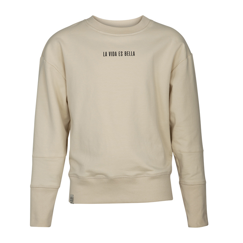 KIEstone Zomer sweater meisjes - zand - Sonja KIEstone Zomer sweater meisjes - zand - Sonja