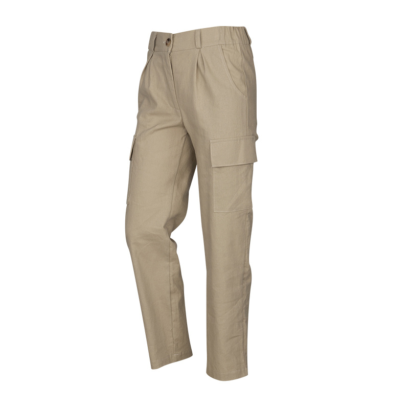 KIEstone Zomer broek meisjes - zand - Lola zakken KIEstone Zomer broek meisjes - zand - Lola zakken