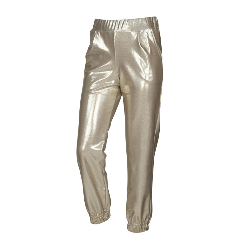 KIEstone Zomer broek meisjes - shiny goud - Sammy afbeelding