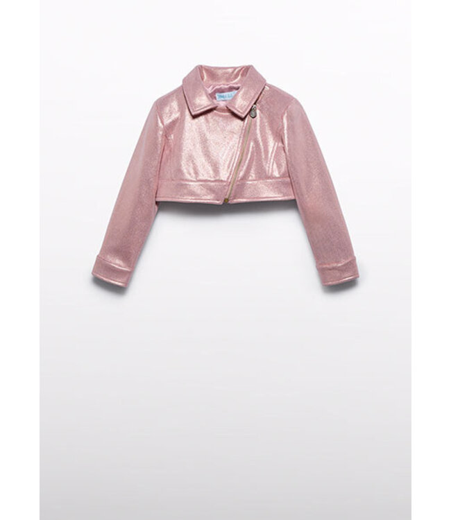 Abel & Lula Zomer biker jasje meisjes - roze