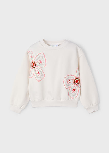 Mayoral Zomer trui meisjes - bone wit Mayoral Zomer trui meisjes - bone wit