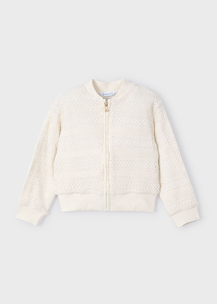 Mayoral Zomer zomerjas meisjes - bone wit Mayoral Zomer zomerjas meisjes - bone wit