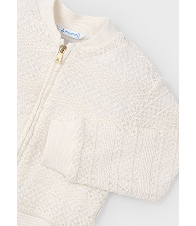 Mayoral Zomer zomerjas meisjes - bone wit