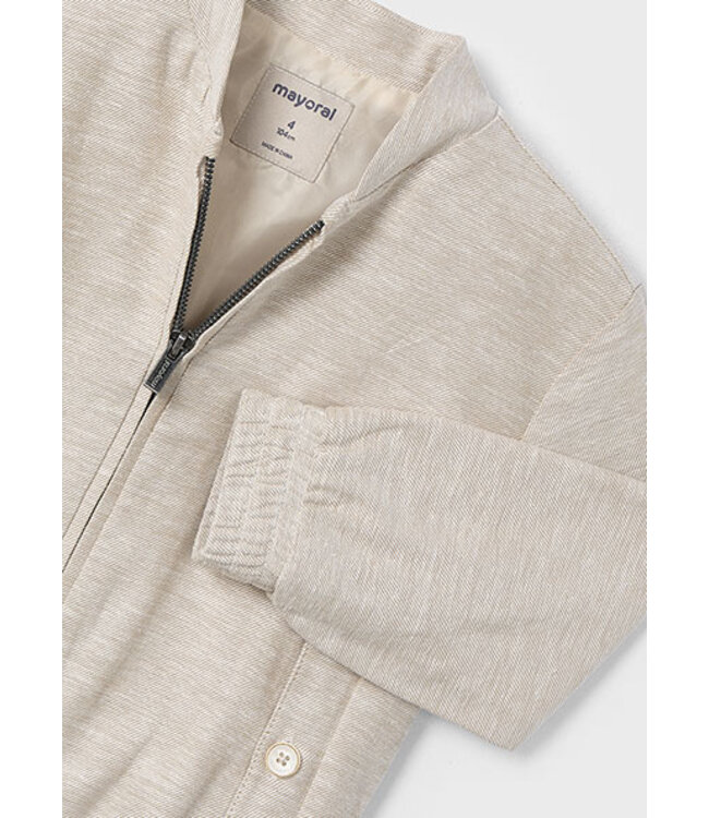 Mayoral Zomer blazer linnen jongens - zand