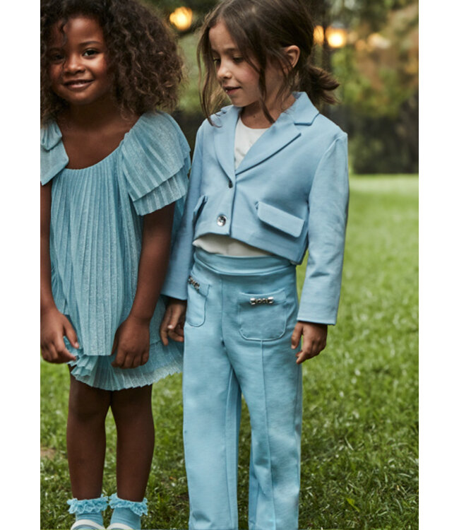 Mayoral Zomer broek meisjes - blauw