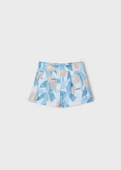 Mayoral Zomer skort print meisjes - blauw Mayoral Zomer skort print meisjes - blauw