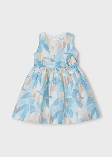 Mayoral Zomer jurk print meisjes - blauw Mayoral Zomer jurk print meisjes - blauw