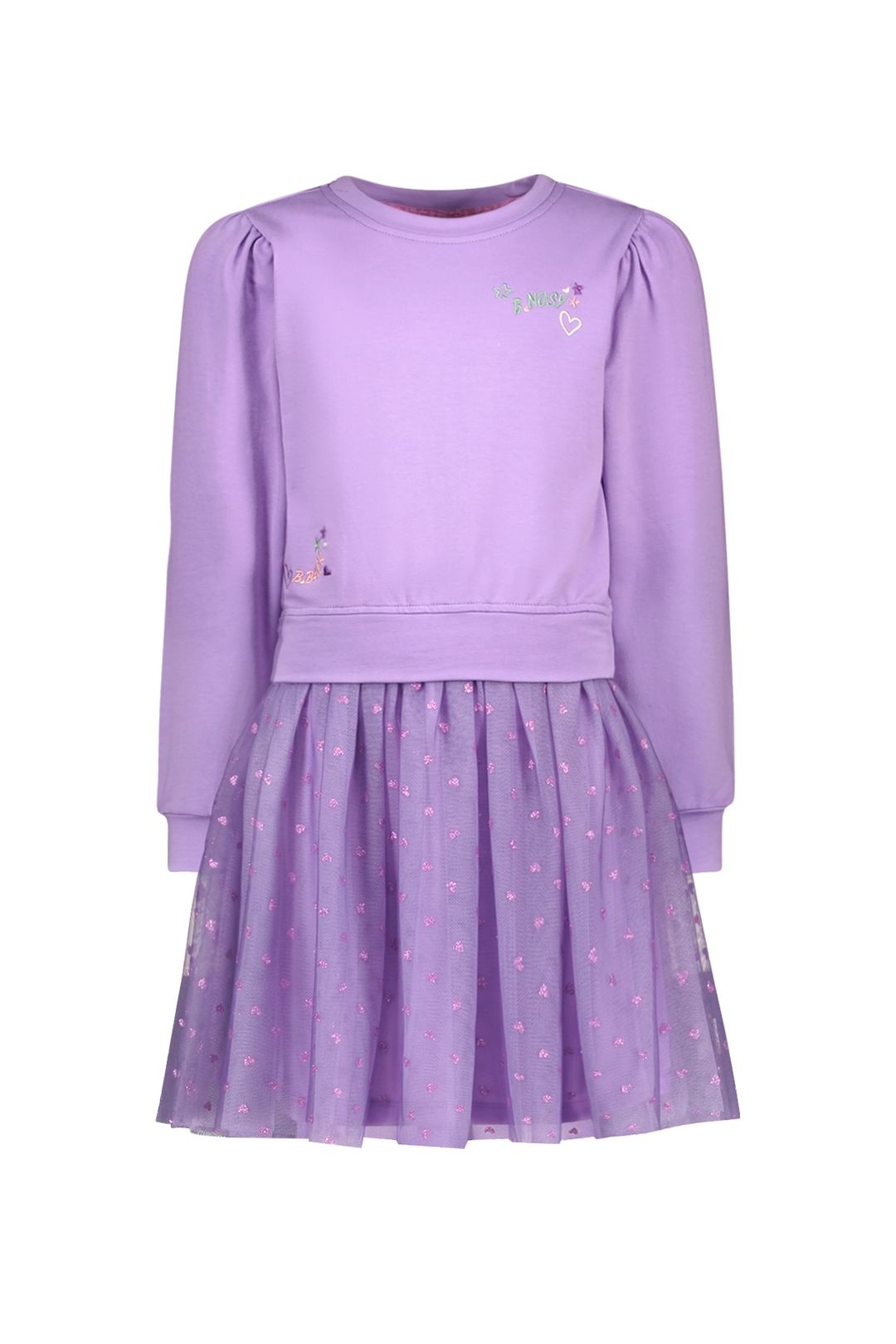 B.Nosy Zomer jurk meisjes Licht paars - Dasha B.Nosy Zomer jurk meisjes Licht paars - Dasha